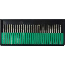 Glryz 5086 Elmas Camcı Gravür Freze Taşlama Uç Seti 30 Parça Cam Taş ve Metal Yüzeyler İçin