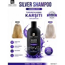 First Lima Professional First Lima Profesyonel Mor Şampuan - Renk Koruyucu ve Turunculaşma Karşıtı, 500 ml