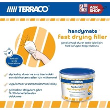 Terraco Handymate Hızlı Kuruyan Duvar Tamir Dolgu Macunu - 1 Lt