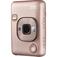 Fujifilm Instax Mini Liplay Hybrid Blush Gold Fotoğraf Makinesi ve 20'li Mini Film Seti