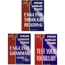 Els Yayıncılık 1. Sınıf İngilizce Dil Bilgisi Kitap Seti: English Grammar, English Through Reading, Test Your Vocabulary