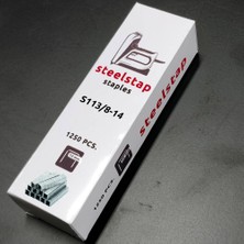 Steel Ferm Uyumlu ETM1004 14MM Zımba Teli 1250 Adet S113/8-14ETM Renk Seçenekleri ile