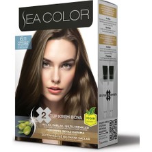 Sea Color Set Saç Boyası 6.11 Yoğun Küllü Koyu Kumral
