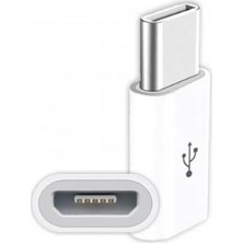 Concord C-870 Micro USB To Type-C Dönüştürücü Adaptör Universal Uyumlu Data ve Şarj Kablosu