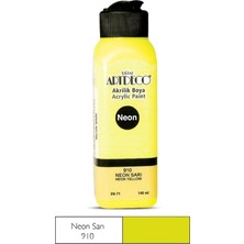Artdeco Neon Sarı Akrilik Boya 140 Ml Y-070R-910 Özel Renk Seçeneği ile Sanatsal Kullanım