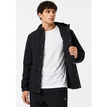 Lacoste  Kapşönlu  Regular Fit  Siyah Erkek Eşofman Takımı