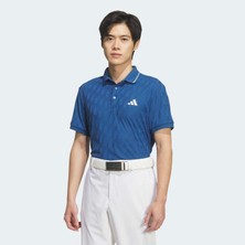 Adidas Jacquard Erkek Mavi Polo Tişört (JZ4360)