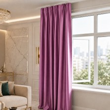 Mebelport Curtain Blackout Karartma 1/2 Amerikan Pileli Fon Perde