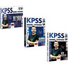 Akm Kitap Yargı 2026 Kpss Matematik Ders Notları Soru Bankası ve Deneme Seti 3 Kitap