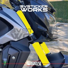 Sv Sticker Works Bajaj Dominar Amortisör Kaplama Sticker