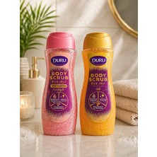 Durubody Scrub Duş Jeli / Pink Delight 650 ml + Gold 650 ml / Büyük Boy
