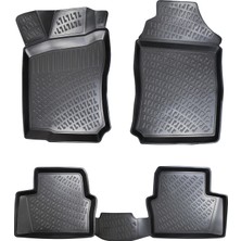 Rizline Opel Vectra B 1995-2002 Kauçuk 3D Havuzlu Paspas Kolay Temizlenebilir Siyah