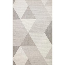 Eko Halı Mono 03 Grey Kaymaz Tabanlı Kilim