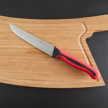 Aryıldız Lua Ekmek Bıçağı Kırmızı 16 cm