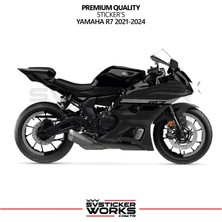 Sv Sticker Works Yamaha R7 Gri Sticker Set 2021 - 2023