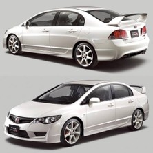 Tuning Vadisi Honda Civic Fd6 Custom Yan Marşpiyel (Plastik) 2006 2007 2008 2009 2010 2011