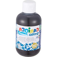 Cekar Store Tempera Suluboya Süper Yıkanabilir Siyah 250 ml
