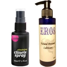 Eros Kadınlara Özel Sprey 50  ml +Eros 125  ml  Lubricant Gel