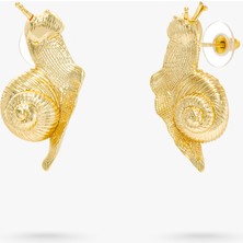 Lunaco Atelier Salyangoz Formlu Küpe