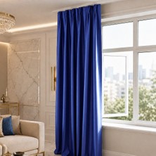 Mebelport Curtain Blackout Karartma 1/2 Amerikan Pileli Fon Perde