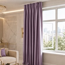 Mebelport Curtain Blackout Karartma 1/2 Amerikan Pileli Fon Perde