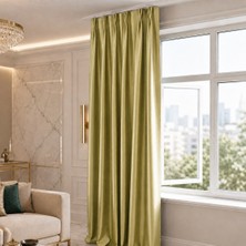 Mebelport Curtain Blackout Karartma 1/2 Amerikan Pileli Fon Perde