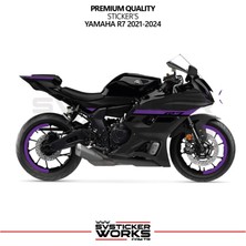 Sv Sticker Works Yamaha R7 Mor Sticker Set 2021 - 2023