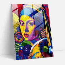 Popcas Pop Sanat Klasik Temalı Temperli Cam Tablo - Modern Tasarım ile Sanatın Buluşması