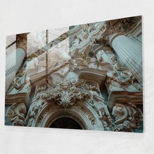 Popcas Modern Sanat Temalı Klasik Cam Tablo