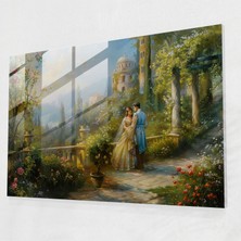 Popcas Modern Klasik Sanat Cam Tablo