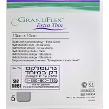 Convatec Granuflex Extra Thin 10X10 cm Ince Hidrokolloid Yara Bandı (1 Adet)