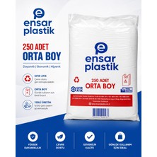 Orta Hışır Poşet Ensar - 250 Adet
