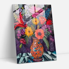 Popcas Pop Art ve Klasik Sanat Temalı Temperli Cam Tablo ile Modern Duvar Dekorasyonu