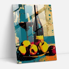 Popcas Canlı Sanat: Popart ve Klasik Temalı Temperli Cam Tablo