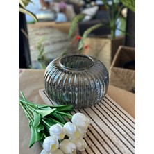 Leylart Dekoratif Vazo Füme  14*24 cm -  Cam  Pinterest