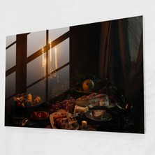 Popcas Caravaggio Temalı Temperli Cam Tablo - Cam Sanatı ile Dekoratif Duvar Ögesi