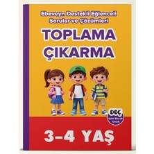 Dahi Olacak Çocuk Yayınları 3-4 Yaş Ebeveyn Destekli Toplama - Çıkarma Tamamı Çözümlü Soru ve Çözümleri