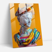 Popcas Modern Sanat ve Klasik Sanatı Bir Araya Getiren Pop Art Temalı Cam Tablo