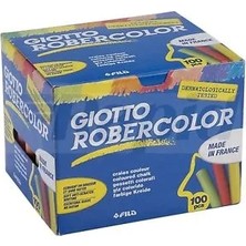 Giotto Robercolor Tozsuz Renkli Tebeşir 100'lü Paket
