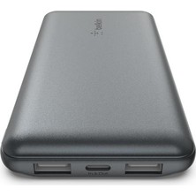 Belkin Boost Charge 20000 mAh 15W Powerbank Siyah, Hızlı Şarj Özellikli Taşınabilir Şarj Cihazı BPB012BTBK