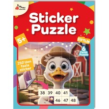 Playever Sticker Puzzle - Çiftlik - Çıkartmalı Yapboz Etkinlik Kitabı