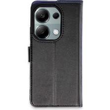Zengemtx Newface Xiaomi Redmi Note 13 Pro 4g Kılıf Tr S Plus Kapaklı Kılıf - Siyah