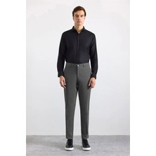 Süvari Siyah Regular Casual Pantolon