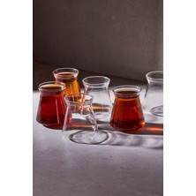 Perotti Giza 6 Kişilik Borosilikat Cam Çay Bardağı
