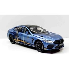 Che Zhi Dianomi Chezhi/ 1:24 Ölçek Bmw M8 Competition Sesli Işıklı