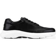 Tamer Tanca Erkek Hakiki Deri Siyah Sneakers & Spor Ayakkabı 298 3595-3057 Erk Ayk Y26 Sıyah Havana