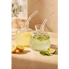 Perotti Coty 2'li 525 ml Pipetli Kokteyl Bardak Seti