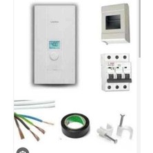 Veito Blue S 380 Volt 3 Faz Dijital Ani Su Isıtıcı 21 Kw - Merkezi Sistem 3mt Kablolu Set