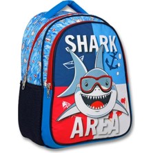 Ada Çanta Kırtasiye Anaokulu Için Çocuk Sırt Çantası Shark Area Köpekbalığı Figürlü  VT9886665