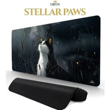 ORYN Primal / Stellar Paws Edition | 70x30 Gaming Mousepad - (3mm Kalınlık)